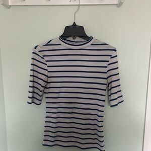 Striped Blue and White T-Shirt